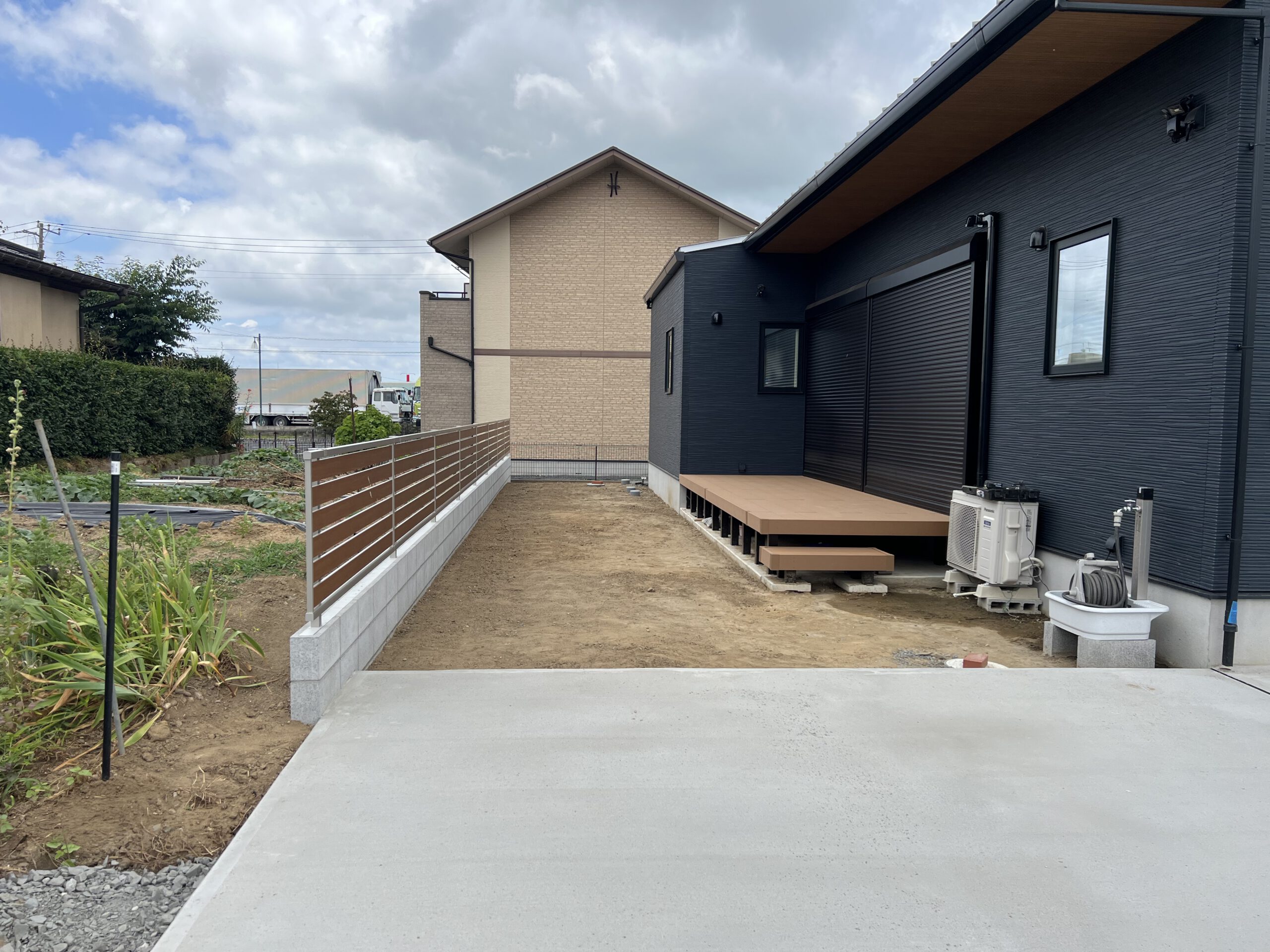 茨城県行方市N様邸　外構工事 施工後02